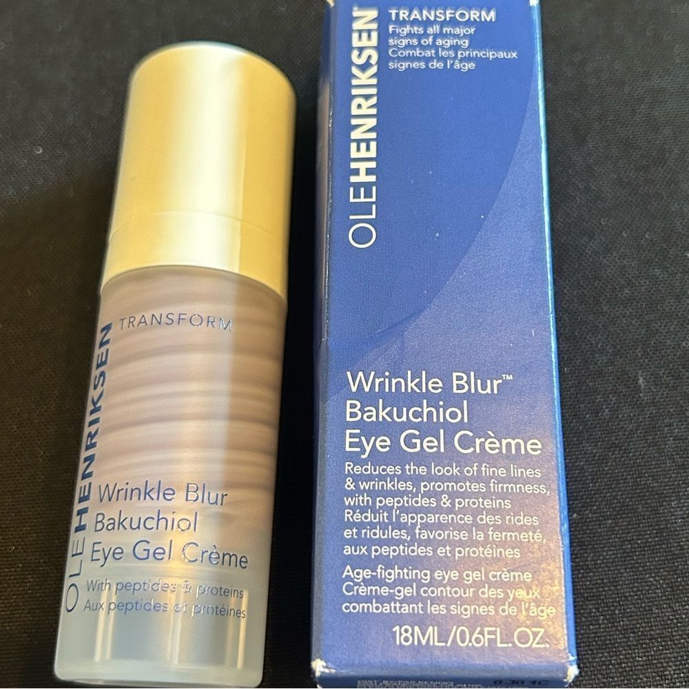 Ole Henriksen Wrinkle Blur Bakuchiol Eye Gel Crème New FullSz